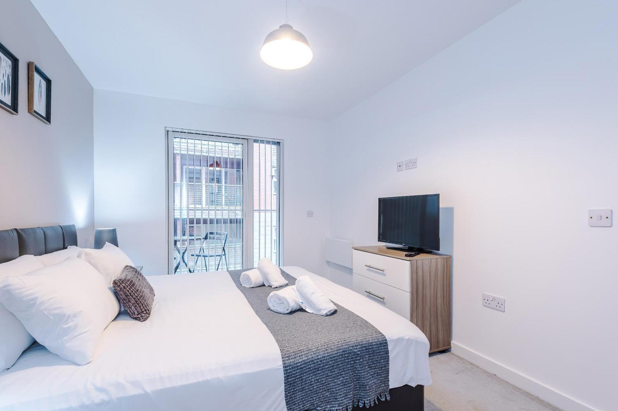 Hilltop Serviced Apartments- Northern Quarter Manchester Szoba fotó